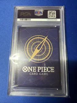 2025 One Piece OP12 English 3rd Anniversary Silver #093 Marshall D. Teach PSA 10 - Image 3