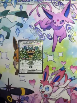 Pokemon TCG Teal Mask Ogerpon EX Holo Card 190/167SV06: Twilight Masquerade - Image 1