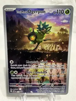 SV: Scarlet & Violet Promo Cards #123 Teal Mask Ogerpon - Image 1