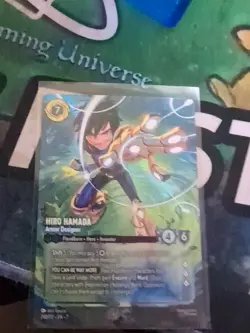Hiro Hamada - Armor Designer (Store Championship) 24 Disney Lorcana Promo Cards - Image 1