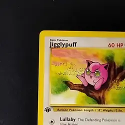 Pokemon TCG Jigglypuff Jungle 54/64 1st Edition NM - Image 2