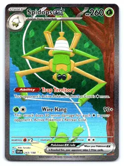 Spidops ex Pokemon Special Illustration Rare SV01: SV Base Set 243/198 - Image 1