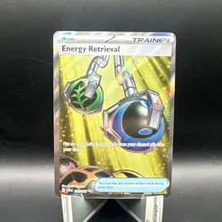 Pokemon Energy Retrieval Full Art Ultra Rare 108/086 Chaos Rising NM Pack Fresh - Image 1