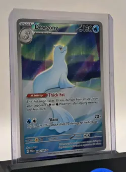 2025 Pokemon TCG Phantasmal Flames Dewgong IR 097/094 Illustration Rare NM - Image 5