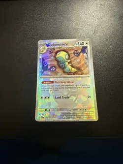 Dudunsparce 80/131 Master Ball Reverse Holo NM Prismatic Evolutions Pokemon TCG - Image 1