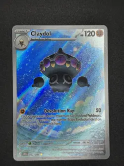 Claydol 92/86 Illustration Rare Pokemon Chaos Rising ME04 NM - Image 1