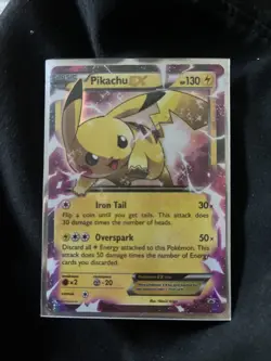 Pokemon TCG Pikachu-EX XY XY84 Holo Promo Promo - Image 1