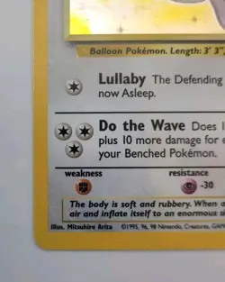 Wigglytuff Pokemon 16/64 Jungle Holo - Image 3