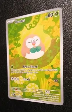 Rowlet 090/088 (NM) - ME03: Perfect Order - Illustration Rare - Pokemon - Image 3