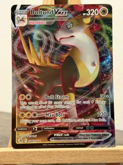 Pokemon TCG Boltund VMAX 104/264 Fusion Strike Ultra Rare NM - Image 1