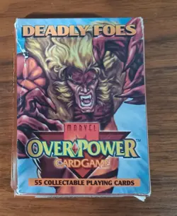 Marvel Overpower Trading Card Game Mutants Unite Starter Pack NOS - Image 5