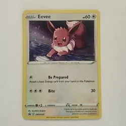 Eevee SWSH127 Holo Promo Sword & Shield Promo Pokemon Holo Near Mint - Image 1