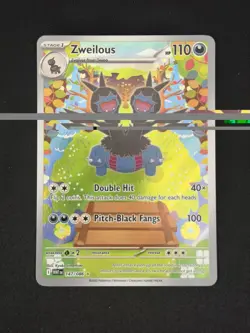 Pokemon TCG Zweilous 147/086 Illustration Rare Sv: White Flare Holo - Image 1