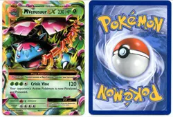 Mega M Venusaur EX 2/108 Evolutions Ultra Rare Holo Pokemon Card 2/108 NEAR MINT - Image 1