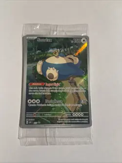 Pokemon 151 Snorlax 051 Promo Sealed Ita Italiano Etb Sigillato SVP It Italiano - Image 3
