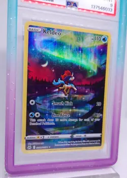 Pokemon Keldeo GG07/GG70 Crown Zenith: Galarian Gallery Holo PSA 9 - Image 2