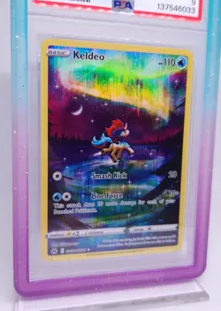Pokemon Keldeo GG07/GG70 Crown Zenith: Galarian Gallery Holo PSA 9 - Image 3