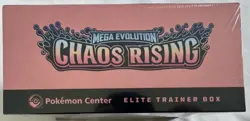 Pokemon TCG Mega Evolution Chaos Rising ETB Factory Sealed Pokemon Center - Image 2