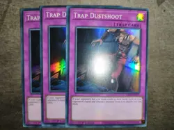 Yu-Gi-Oh! - Trap Dustshoot - RA05 Super Rare - Bodenklappenfalle- Goat Meta NM - Image 1