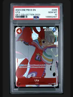 Uta (Gift Collection 2023) OP01-005 One Piece Promo. PSA 10 - Image 1