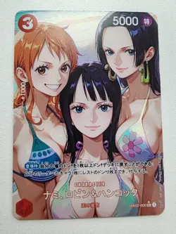 Card One Piece Goddess TCG WAIFU Nami Nico Robin Boa Hancock Vivi Sexy Holo - Image 1