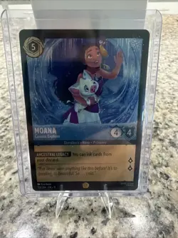❄ ❄ Disney Lorcana Winterspell Moana Curious Explorer 155/204 Legendary NM ❄ - Image 2