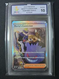 Mortys Conviction Holo Card 211/162 Temporal Forces MGC 10 - Image 1