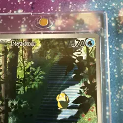 Pokemon TCG Psyduck Scarlet Violet-151 Holo Illustration Card 175/165 - Image 3
