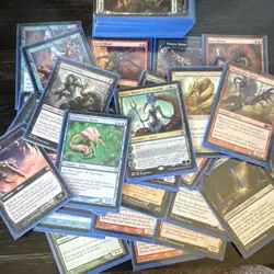 Magic: The Gathering 92 Card Sliver Deck with Sleeves and Box - Image 1