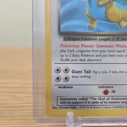 Dark Dragonite TCG Pokemon Card 22/82 Non-Holo Team Rocket Unlimited - Image 4