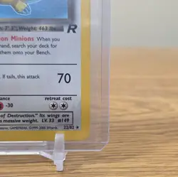 Dark Dragonite TCG Pokemon Card 22/82 Non-Holo Team Rocket Unlimited - Image 5
