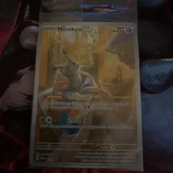 Pokemon Mimikyu TCG Promo Card Paldean Fates SVP 075 SEALED NM - Image 1