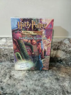 SEALED Harry Potter Two Player Starter Deck NEW TCG CCG Trading Card Game SET - Image 1