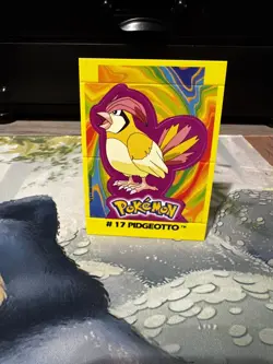 2000 Pokemon Navarrete Kanto Peru Buildable Card Pidgeotto #17 Vintage US Seller - Image 1