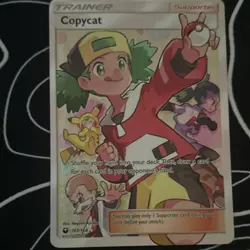 Pokemon Copycat Full Art Holo Trainer Card Pokemon TCG Standard English - Image 1