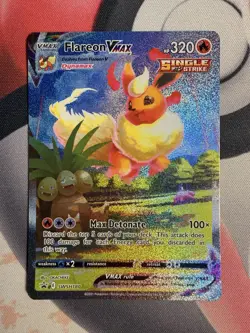 Flareon VMAX SWSH180 SWSH: Sword & Shield Promo Cards Holo NM - Image 1
