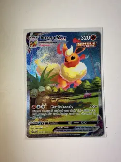 Flareon VMAX SWSH180 SWSH: Sword & Shield Promo Cards Holo NM - Image 3