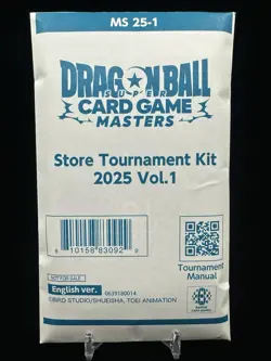 Dragon Ball Super Card Game - Masters Store Tournament Kit 2025 V1 - Image 1