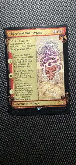 There and Back Again (Showcase Scrolls) The Lord of the Rings #602 Foil - Image 1