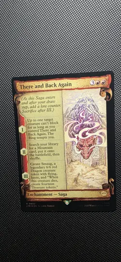 There and Back Again (Showcase Scrolls) The Lord of the Rings #602 Foil - Image 2