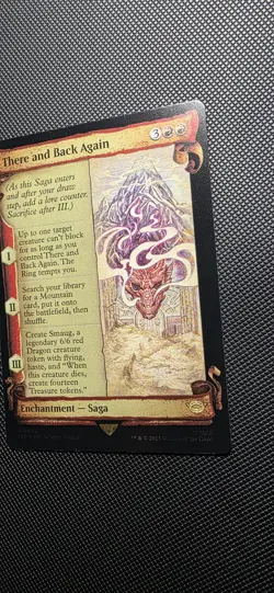 There and Back Again (Showcase Scrolls) The Lord of the Rings #602 Foil - Image 3