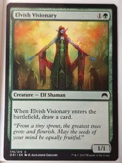 Elvish Visionary - Origins - Magic the Gathering MTG Nice! - Image 1