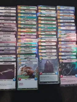 STAR WARS UNLIMITED LEGENDS OF THE FORCE 127 COMMON/UNCOMMON HYPERFOIL CARDS #2 - Image 1