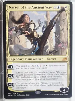 Narset of the Ancient Way - Ikoria: Lair of Behemoths (IKO) MTG Magic - NM - Image 1