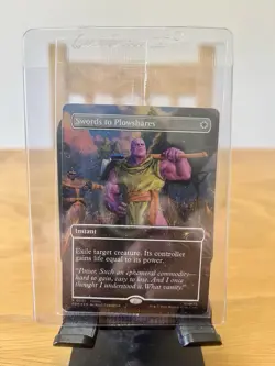 SWORDS TO PLOWSHARES PSA Magazine Promo THANOS 2026 Wizards Of The Coast MARVEL - Image 1