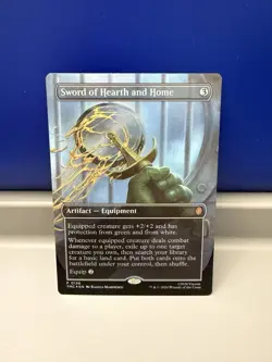 Sword of Hearth & Home Borderless Commander: Teenage Mutant Ninja Turtles Foil - Image 1