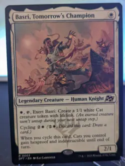 Basri, Tomorrow's Champion 3 Promo Pack: Aetherdrift Magic: The Gathering NM - Image 1