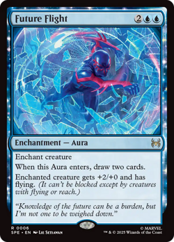 Future Flight (FOIL) x1 - MTG Marvel's Spider-Man Eternal SPE #6 - Image 1