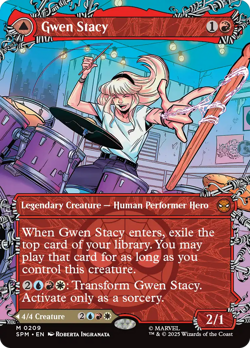 Gwen Stacy // Ghost-Spider (REGULAR) x1 - MTG Marvel's Spider-Man SPM #209 - Image 1