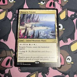 Raugrin Triome Ikoria Mtg Magic The Gathering NM - Image 1